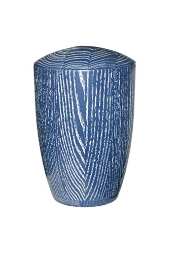 Urne funéraire en bois de chêne bleu pour cendres humaines