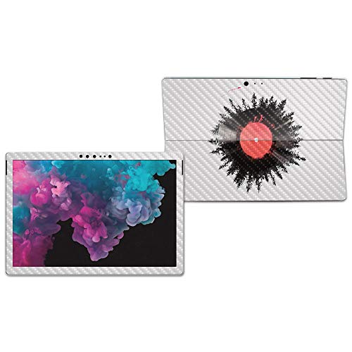 Image of MightySkins Carbon Fiber Skin for Microsoft Surface Pro 6 - Vinyl Of My Life | Protective, Durable Textured Carbon Fiber Finish | Easy to Apply, Remove, and Change Styles | Made in The USA