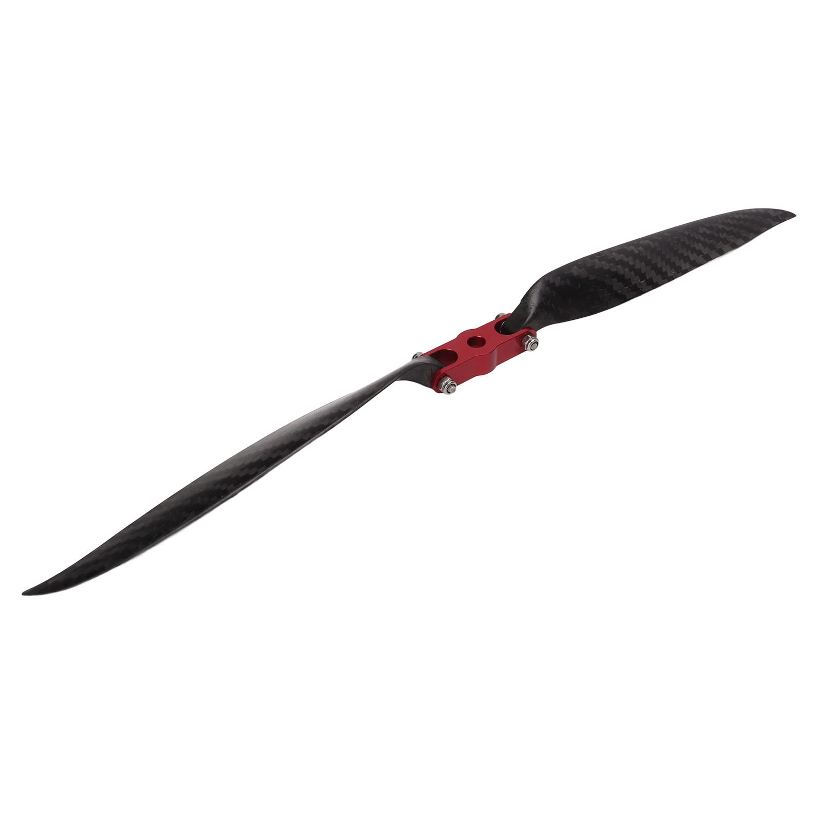plplaaoo Hélice Plegable de Fibra de Carbono RC 325 mm 2 Palas Alta rigidez torsional Aleación de Aluminio Cuchillas súper Delgadas Diseño optimizado por computadora para Aviones no