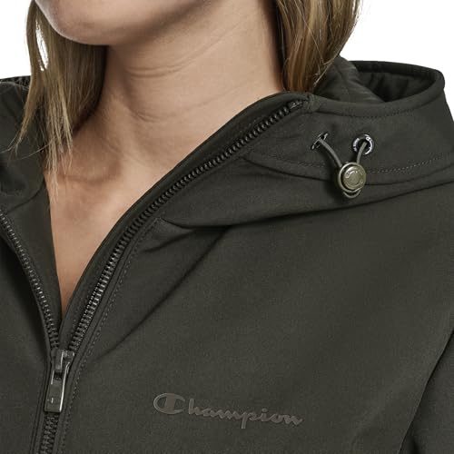 Champion Women's Mid-Length Hooded Parka, Olive, X-Small - image 2