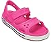 crocs Kids' Crocband II Sandal (Toddler/Little Kid/Big Kid), Neon Magenta/Neon Purple, 9 M US Toddler