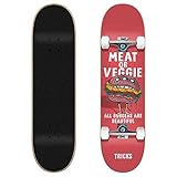 Tricks Burguer 7,75 x 31,60 Zoll komplettes Board, Erwachsene, Unisex, Mehrfarbig (Mehrfarbig), Einheitsgröße
