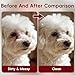 Tear Stain Remover for Dogs 2PCS, 2026 Upgraded Natural Safe Gently Removes Eye Gunk & Stains,Great for White Dogs, Daily Eye Cleaning – with Balm, Comb & Pro Powder Brush,2 Oz