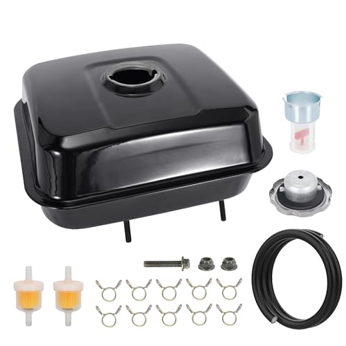 Gas Tank Fuel Tank with Stainsless Cap for Baja Warrior Heat 5.5HP 196CC 6.5HP MB165 MB200 CT200U Mini Bike Pit Bike Small Engine