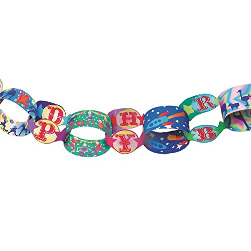 EEBOO Birthday Paper Chain, 1 EA