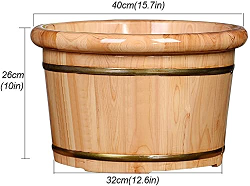Spa de Pies Masajeador Tina de Madera con Tapa miniatura 2