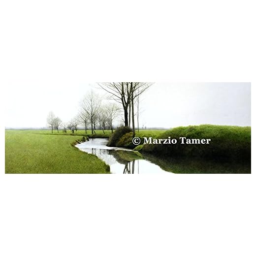 Marzio Tamer, Rio Stagno - Impresión artística digital enmarcada