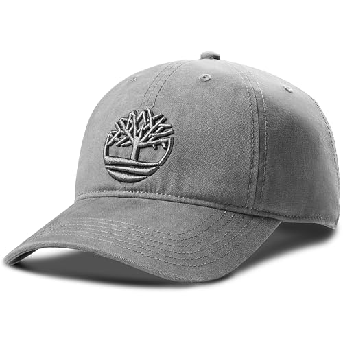 Image of Timberland Soundview Men's Baseball Cap - Cotton Canvas, Adjustable, Lightweight & Stylish Hat for Outdoor Activities