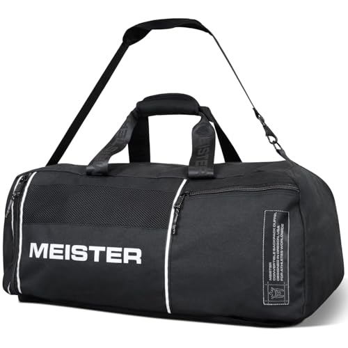 Meister Mochila de deporte convertible ventilada, ideal para llevar de mano, V2.0 negro, 26