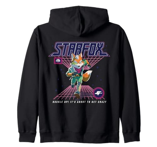 Image of The Super Mario Galaxy Movie Starfox About To Get Crazy Zip Hoodie