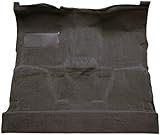Acc Part Compatible with 1981-1986 Chevy C10 Black Carpet Replacement - Cutpile - Complete | Fits: Regular Cab, 2WD, Auto, 3spd, Column Shift