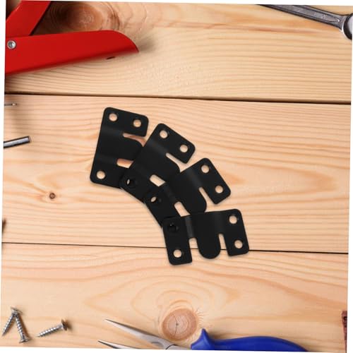 Image of Stainless Steel Photo Frame Buckle Heavy Duty Mounting Hardware Wall Hanging Buckles Interlocking Connector Easy Install