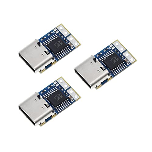 GuiPQS Pd Trigger Module USB Pd Trigger Module USB-C Type-C Pd Trigger Module USB-C Type-C Pd 12v Dc Fixed Voltage Power Trigger Module 5a Pd 2.0 3.0 Power Delivery Decoy Board (3 Pack)