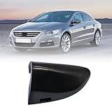 FZJDSD Front Left Driver Door Lock Cylinder Cap Cover Compatible with VW Volkswagen CC 2009-2017 Passat 2006-2011 Replace 3C0837879