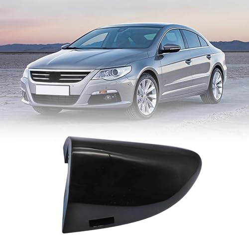 FZJDSD Front Left Driver Door Lock Cylinder Cap Cover Compatible with VW Volkswagen CC 2009-2017 Passat 2006-2011 Replace 3C0837879