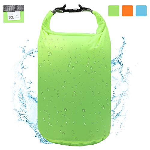 ioutdoor Waterproof Dry Bag Dry Sack 5L/ 10L/ 20L/ 40L/70L,Roll Top Lightweight Heavy