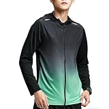 [Magicmode] ランニング ジャケット メンズ スポーツジャケット フード付き ポケット付き フルジッパー 長袖 ジャンパー 速乾 軽量 陸上 ジム