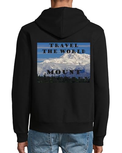 Veste à capuche Mount McKinley contre le froid sweat coton zippé