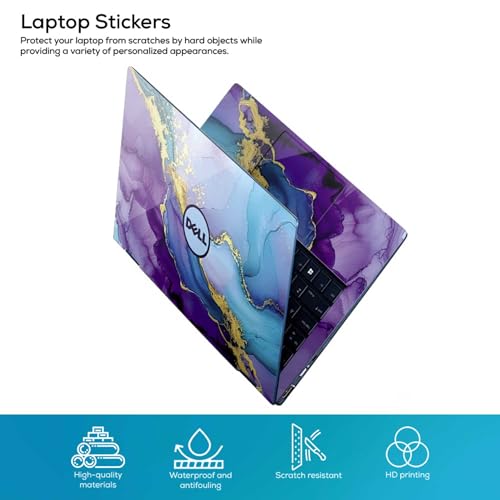Image of Galaxsia DL-771 Full Body Vinyl Laptop Skin /Sticker /Cover Upto 15.6 Inches Laptops Laminated-Removable-HD Quality Compatible for Hp-Dell-Sony-Lenovo-Asus etc.(15x10 Inches)