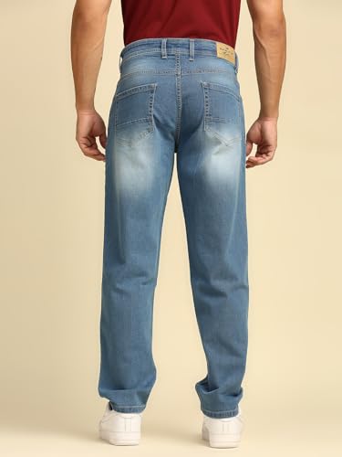 Image of HIGH Star Men's Regular Fit Mid Rise Jeans