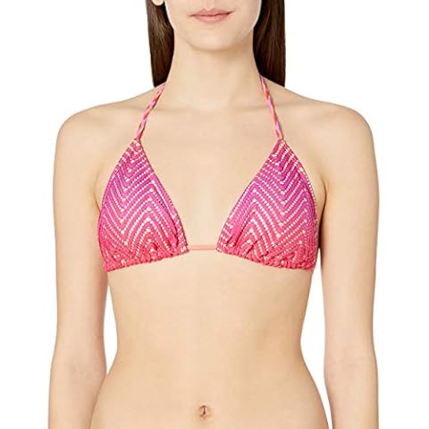 Luli Fama Women's Sunset Braided Triangle Bikini Top Cover
