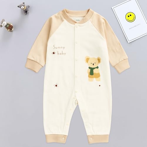 Image of Kidbea Soft Cotton Unisex Baby Onesie Romper | Cute & Multiple Prints Full Sleeve Sleepsuit for Infant | Comfortable Trendy Bodysuit