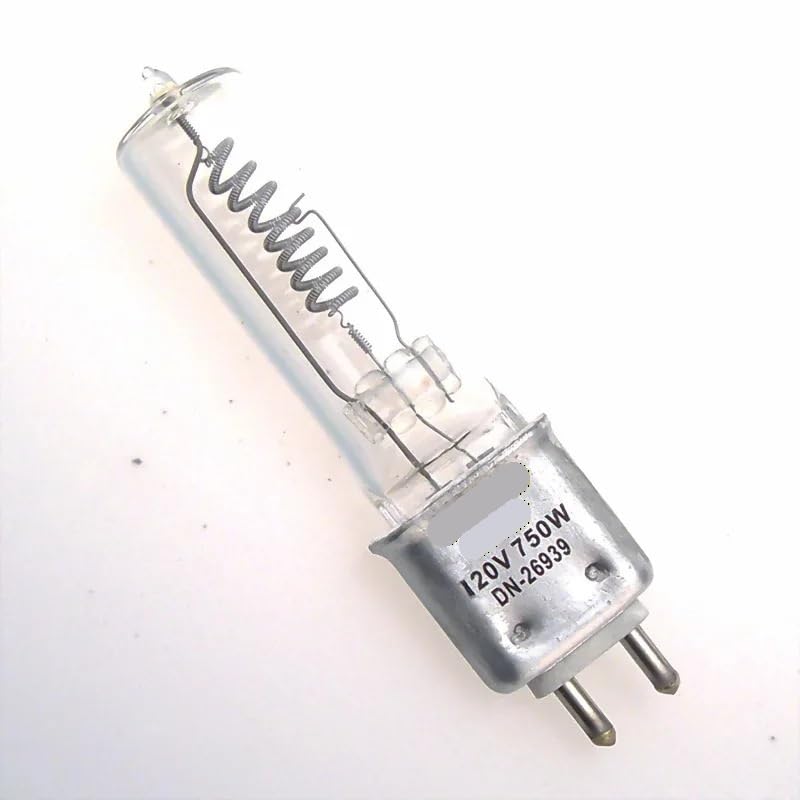 Bombilla halógena de 120V 750W EHG120V750W G9.5 lámpara halógena de tungsteno JCV120V-750WBH DN-26939 de iluminación de escenario(5pieces)