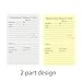 suituts 300 Sets Maintenance Request Book/Forms, 2 Part Carbonless, 6 Pack 5.5 x 8.5 Inch Maintenance Request Slips, Repair Request Forms (50 Sets Each Pad)