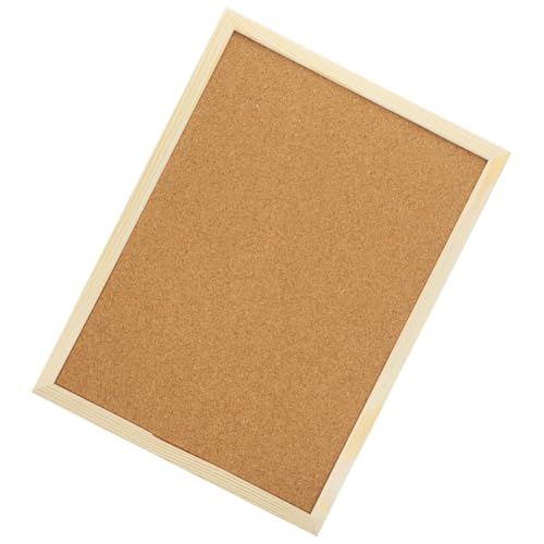 NULYLU Tablero de Corcho para Oficina Diseño Creativo, Material de Pulpa de Madera Natural, Superficie para Fijar Chinchetas, Adecuado para Mensajes y Decoración de Pared