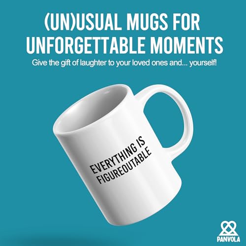 Taza de cerámica blanca 11 oz Panvola miniatura 2