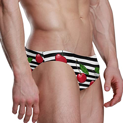 Oyihfvs Men Swim Brief Trunks Bikini Underwear Swimwear Thong Swimsuit Shorts(S-3XL)3