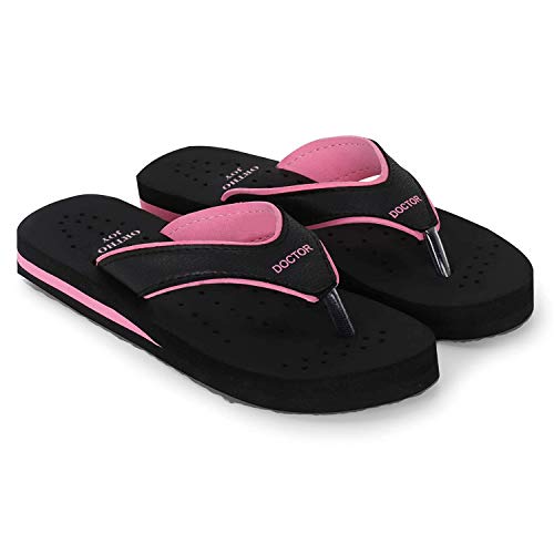 Image of DOCTOR EXTRA SOFT Care Diabetic Orthopedic Pregnancy Flat Super Comfort Dr Flipflops and House Slippers For Women's and Girl's