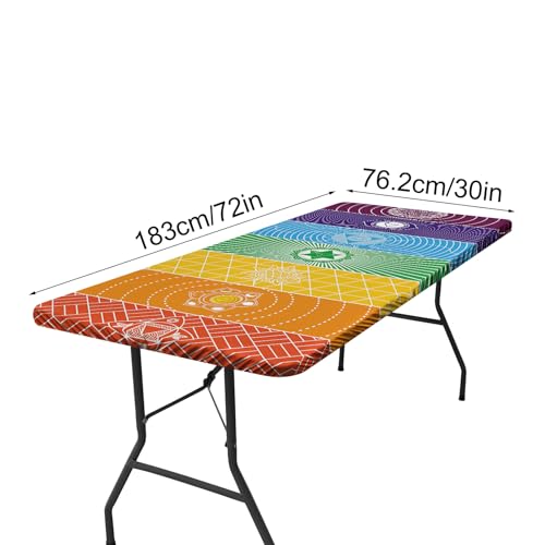 Nappe de camping imperméable résistante à l'huile avec envers flanelle douce ajustée - 7