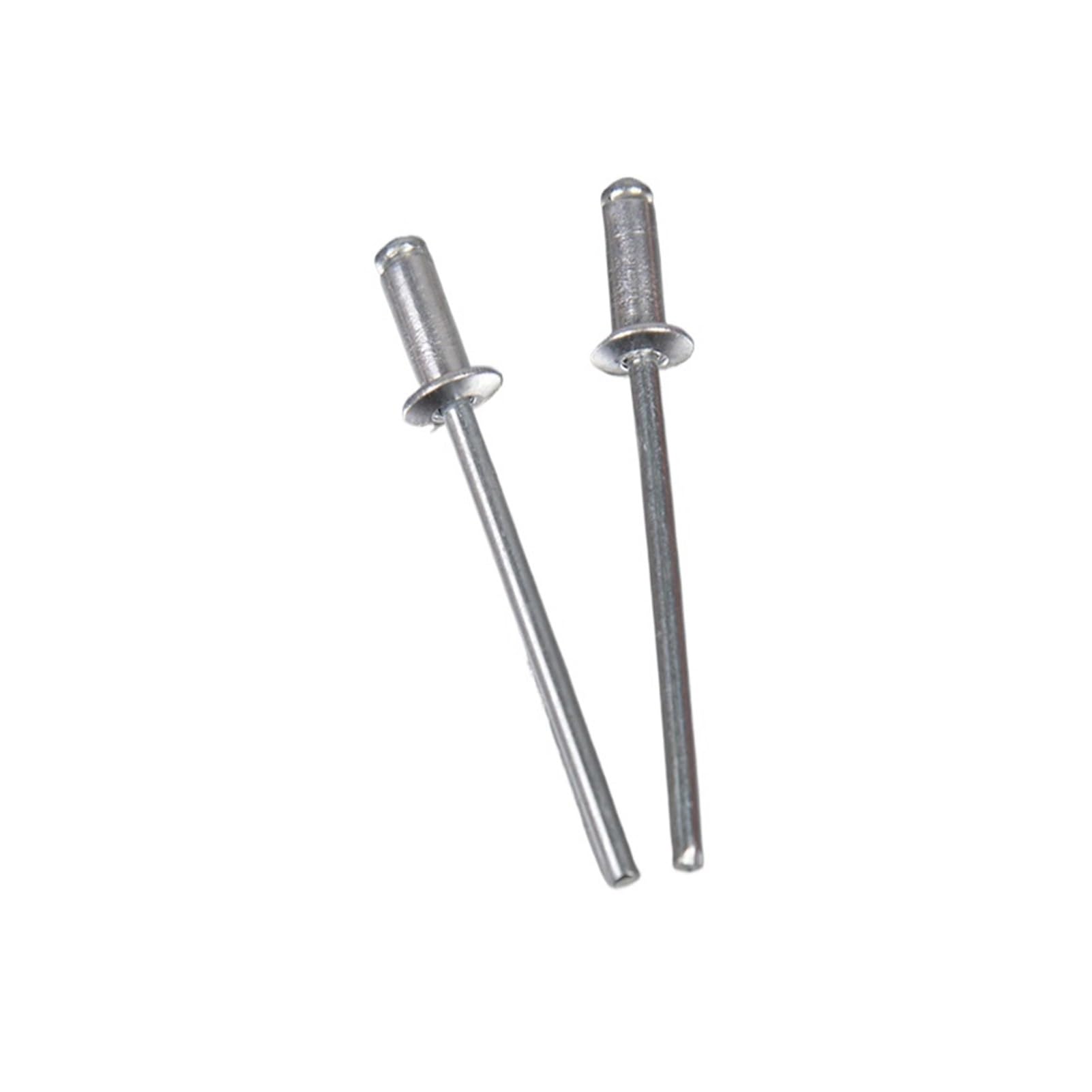 Rivetti ciechi, M3.2 Rivetti ciechi da 1/8 di pollice Elementi fissaggio aperti con testa a cupola in acciaio e alluminio(10mm,M3.2 30Pcs)