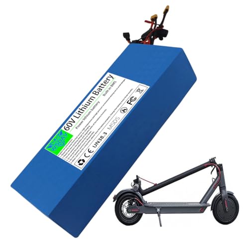 Batterie pour scooter électrique 60V lithium de 12Ah à 26Ah avec son chargeur inclus