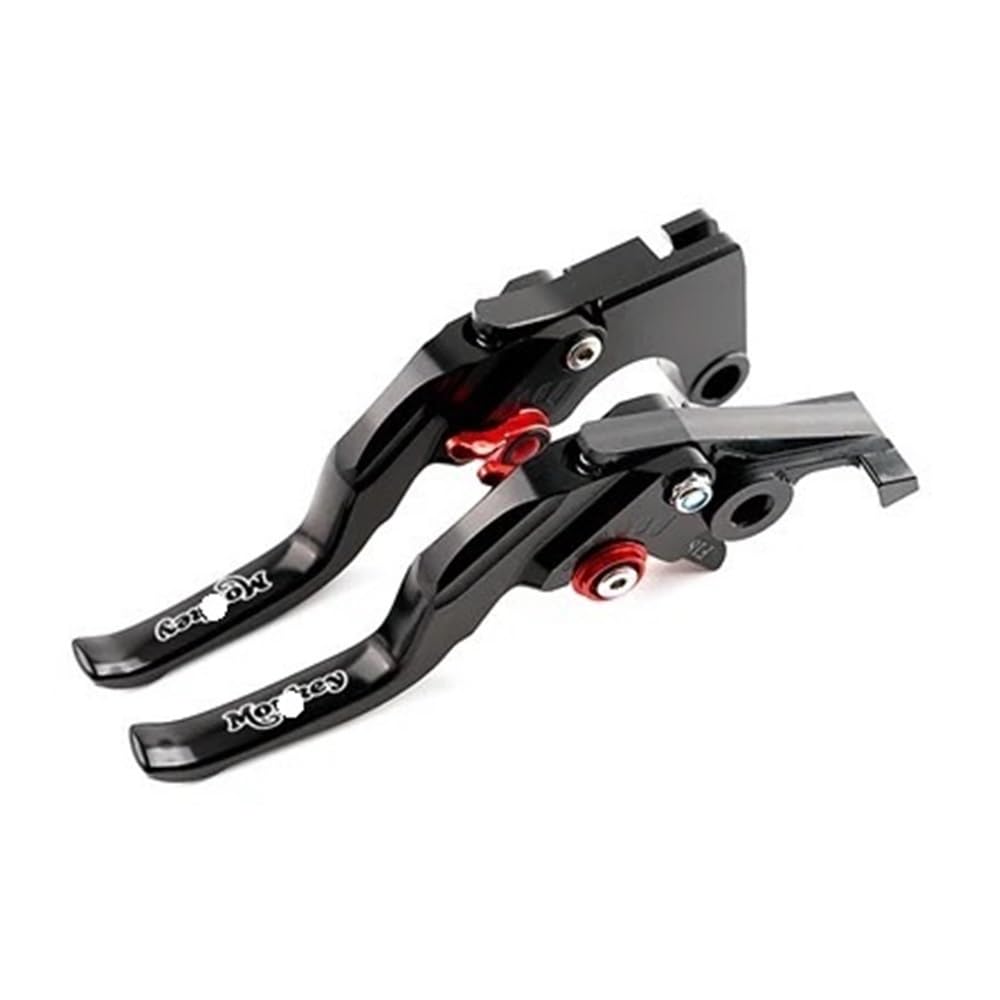 Vghkdfcfh Short Red Motorcycle Clutch Lever Brake Clutch Lever Motorcycle Cnc Adjustable Levers For Ho&Nda 125 Z125 Z Grom Accessories