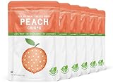 Nature’s Turn Freeze-Dried Fruit Snacks - Peach Crisps - Perfect For School Lunches or an...