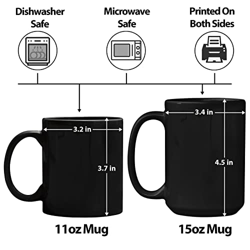Ziraci LOPI003B7 Personalized Name Bookworm Cup, Books Make Me Happy Humans Make My Head Hurt Coffee Mugs, Customized Book Lover Gifts thumb #6