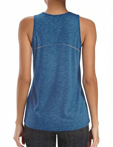 Gyabnw Canotta Fitness Donna Design Senza Maniche Traspirante Comodo per Allenamento Estivo