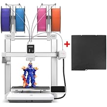 Bundle Kobra X Anycubic Kobra X 3D Printer + ANYCUBIC Kobra X Build Plate, Multicolor 3D Printer for Kids and Beginners