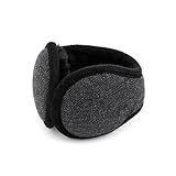 耳当て メンズ 防寒 イヤーマフ 折りたたみ ふわふわ裏起毛・サイズ調整・暖かい バックアームタイプ 男女兼用 自転車 ランニング 通勤通学 アウトドア 冬