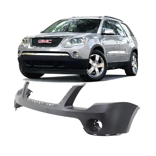 Image of FitParts Compatible with GMC Acadia 2007-2012 Front Upper Bumper Cover | Primed, Ready to Paint, OEM 15890878, GM1000850