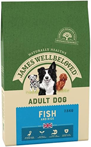 James Wellbeloved Complete Hypoallergenic Adult Dry Dog Food Made With 100% Natural Ingredients and One Source of Animal Protein (Duck) with Highly Digestible Rice, 2 kg