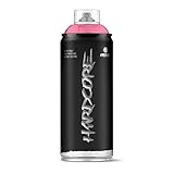 spray rosa mate Colores Intensos. Montana Colors - RV-211 Bote spray pintura grafitti Hardcore 2, color rosa amor