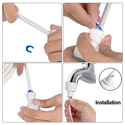 Mangueira para Geladeira, Kit de instalação de geladeira para fazer gelo, Mangueira de linha de água