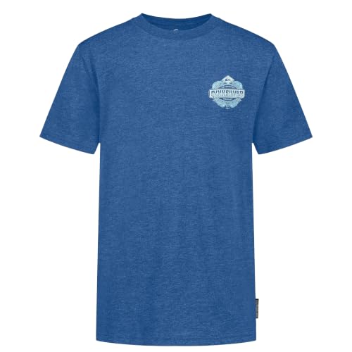 Image of Quiksilver Boys' Short Sleeve Logo Graphic T-Shirt, Soft & Comfortable, Regular Fit