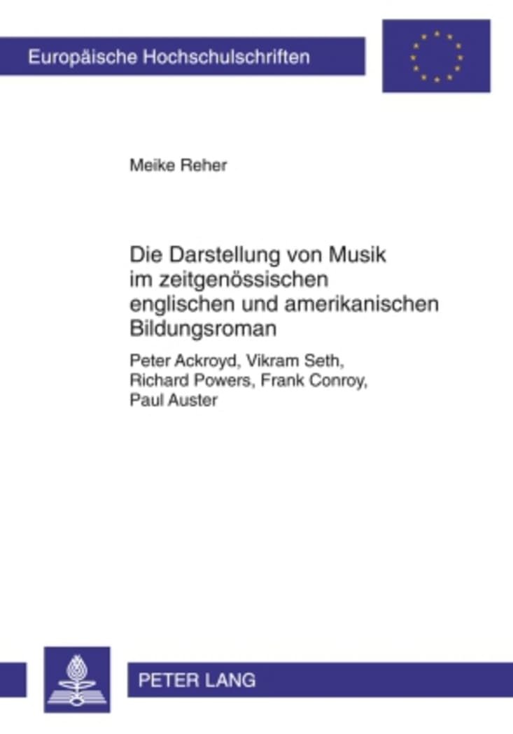 Livre de critique littéraire sur la musique chez Vikram Seth et Auster