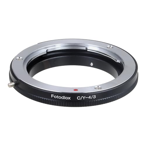 Fotodiox レンズマウントアダプター、Contax Yashica (c/yまたはcy)レンズからOM 4/3 (フォーサーズ)マウントカメラアダプター