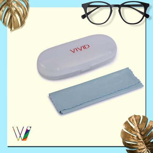 Image of VIVID Vision Unisex Adult Lightweight Eyewear Specs Case Cover | Protect Eye Glasses | Chashma Dibbi | Sunglass Box
