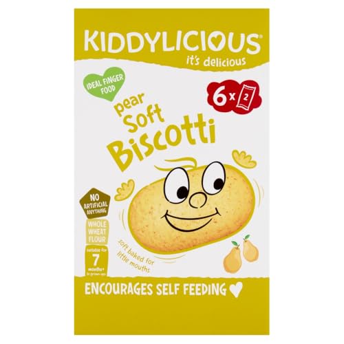 Kiddylicious Soft Biscotti & Pear 120g